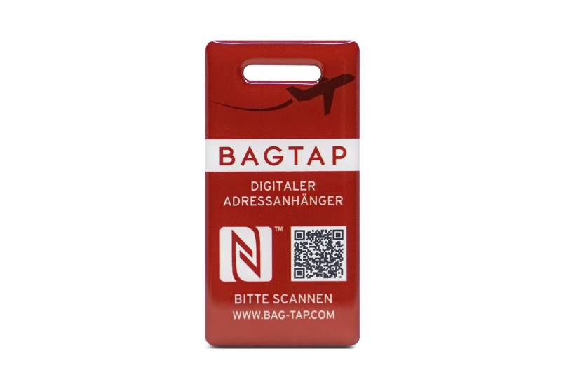 NFC21 Gepäckanhänger BAGTAP Digitaler Adressanhänger, mit NFC und QR-Code, wasserfest, 30 x 60 mm NFC21 Gepäckanhänger BAGTAP Digitaler Adressanhänger, mit NFC und QR-Code, wasserfest, 30 x 60 mm von NFC21