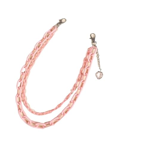 Hosenkette Hosenkette 1pcs Mode Punk Brieftasche Nähen Multi Layer Taille rosa Deco von NFEKLFI