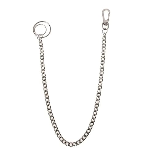 Hosenkette Hosenkette Hose Sichere Reisebrieftasche Robuste Jeans Link Coil Leine(Color 2) von NFEKLFI