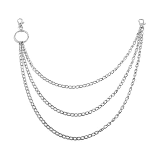 Hosenkette Hosenkette Taille Einfache Quaste Hose Personalisierte Hip Hop Multilayer Kleidung Zubehör(Color4) von NFEKLFI