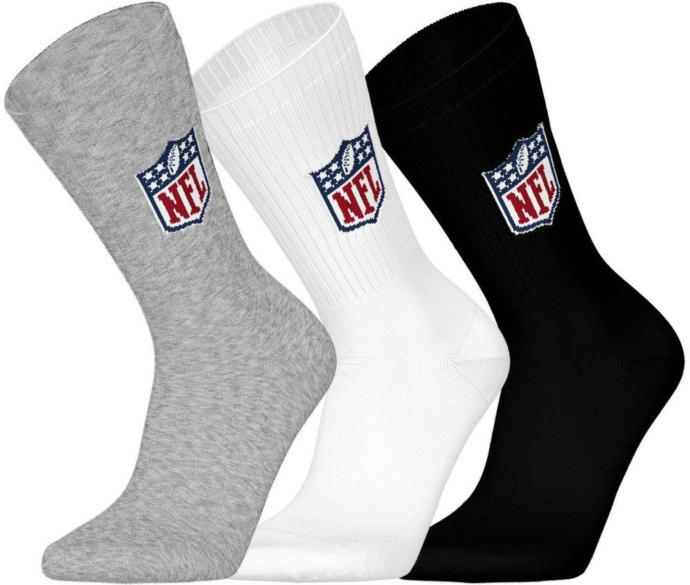 NFL Shield Socken 3pk Crew Socks NFL Shield Socken 3pk Crew Socks von NFL Shield