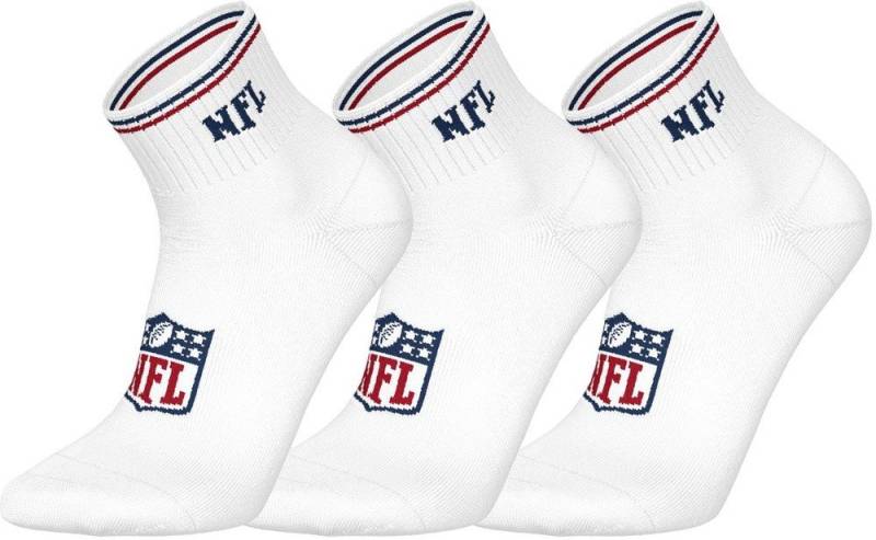 NFL Shield Socken 3pk Quarter Socks NFL Shield Socken 3pk Quarter Socks von NFL Shield