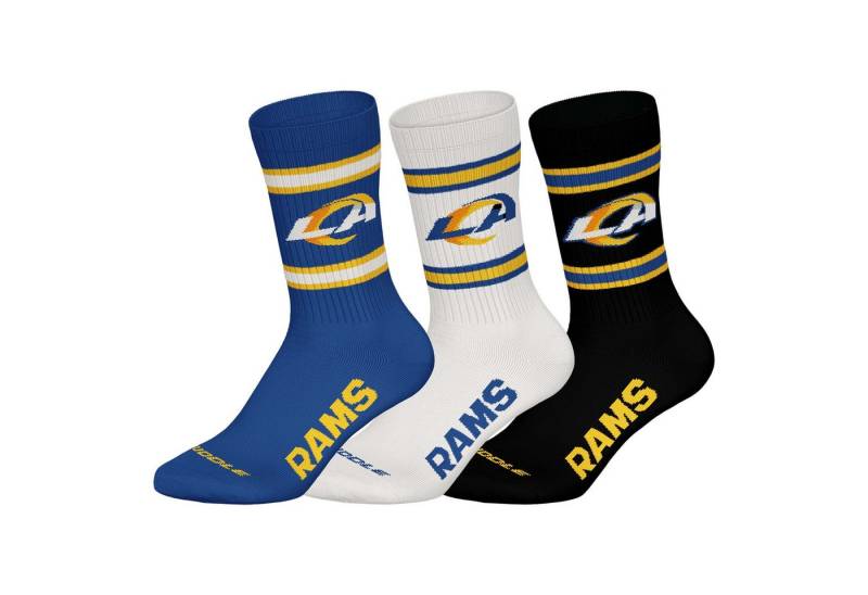 NFL Kurzsocken Unisex Socken 3er Pack Baumwolle (Packung, 3er Pack) von NFL