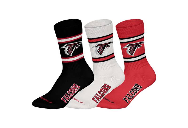 NFL Kurzsocken Unisex Socken 3er Pack Baumwolle (Packung, 3er Pack) von NFL