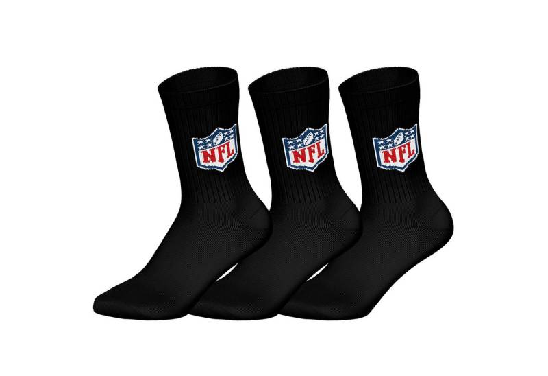 NFL Kurzsocken Unisex Socken 3er Pack Baumwolle (Packung, 3er Pack) von NFL