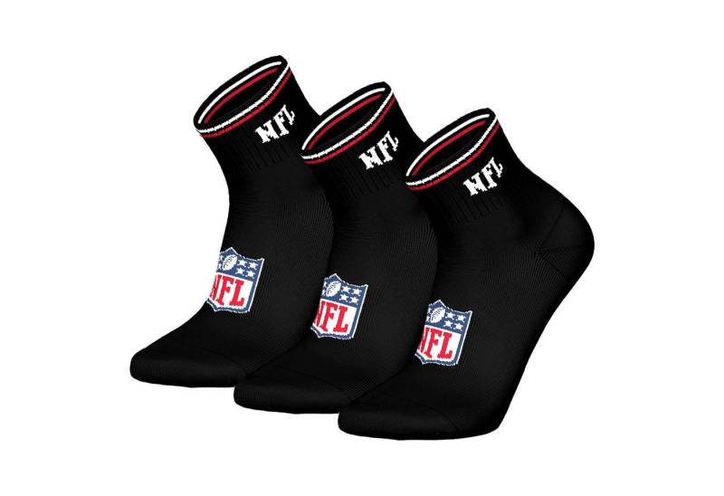 NFL Kurzsocken Unisex Socken 3er Pack Baumwolle (Packung, 3er Pack) von NFL