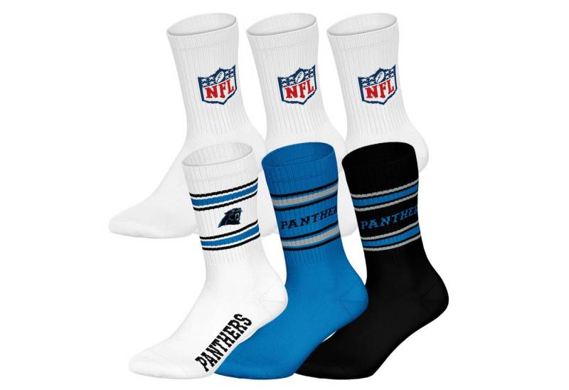 NFL Kurzsocken Unisex Socken 6er Pack Baumwolle (Packung, 6er Pack) von NFL