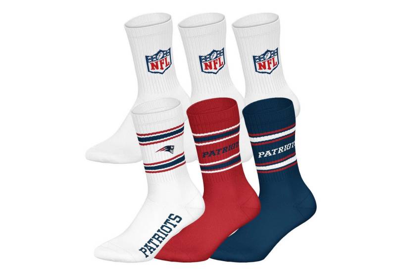 NFL Kurzsocken Unisex Socken 6er Pack Baumwolle (Packung, 6er Pack) von NFL