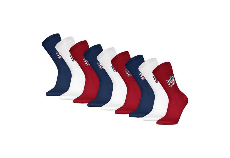 NFL Kurzsocken Unisex Socken 9er Pack Baumwolle (Packung, 9er Pack) von NFL
