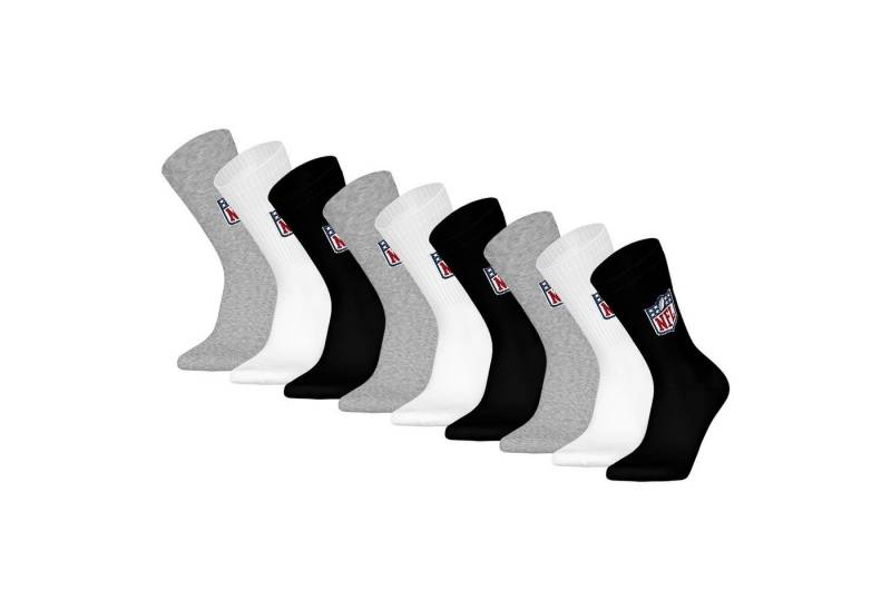 NFL Kurzsocken Unisex Socken 9er Pack Baumwolle (Packung, 9er Pack) von NFL
