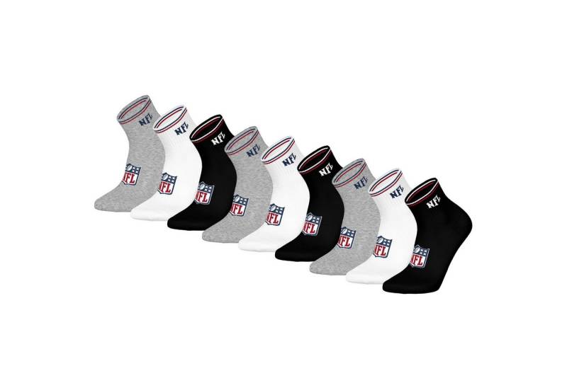 NFL Kurzsocken Unisex Socken 9er Pack Baumwolle (Packung, 9er Pack) von NFL