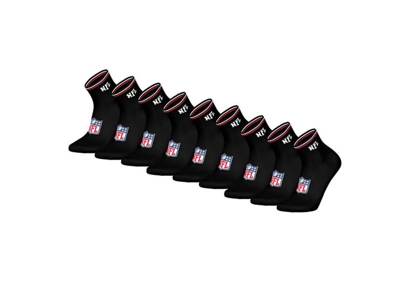 NFL Kurzsocken Unisex Socken 9er Pack Baumwolle (Packung, 9er Pack) von NFL