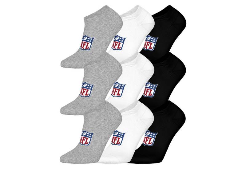 NFL Sneakersocken Unisex Socken 9er Pack Baumwolle (Packung, 9er Pack) von NFL