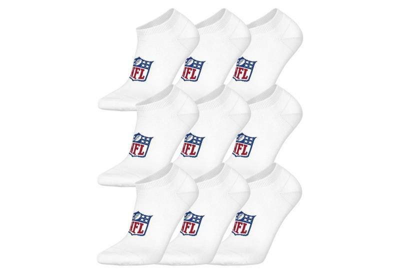 NFL Sneakersocken Unisex Socken 9er Pack Baumwolle (Packung, 9er Pack) von NFL
