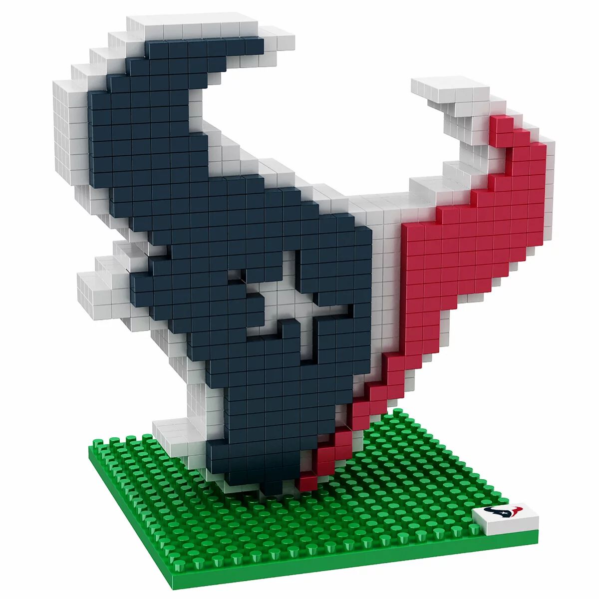 NFL Spielzeug - Houston Texans - 3D BRXLZ - Logo - multicolor von NFL