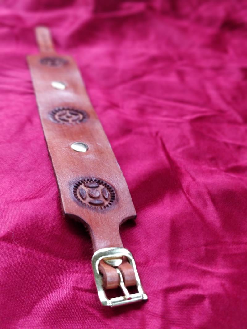 steampunk-Lederarmband von NFSBS