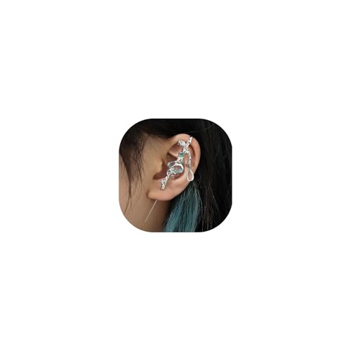 Goth Ohrhaken Ohrringe für Frauen Mythos des Mondes Ohr Punk Mond Stern Schmetterling Schlange Kreuz Nadel Piercing Ohrring Halloween Party Schmuck, one size, Metall, Kein Edelstein Goth Ohrhaken Ohrringe für Frauen Mythos des Mondes Ohr Punk Mond Stern Schmetterling Schlange Kreuz Nadel Piercing Ohrring Halloween Party Schmuck, one size, Metall, Kein Edelstein von NFVITLP