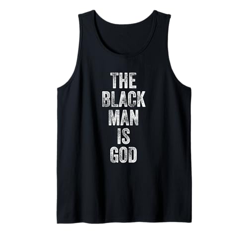The Black Man is GOD NGE Empowerment Statement Tank Top von NGE-Ermächtigungserklärung Entwurf