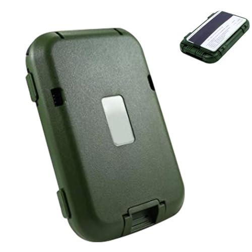 RFID Kartenhalter, RFID Kreditkartenetui | Wasserdichte Aluminium-Kartenhalter mit RFID-Blockierung | Tragbare multifunktionale Sicherheitszubehör | Taschenkartenschützer, Grün (Army Green), Unisex, von NGUMMS