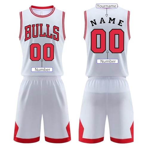 Basketball Trikot Kinder Personalisiert Basketball Trikot Herren NBA Basketball Trikot Basketball Shirt NBA Basketball Shorts 2024 von NHNKR