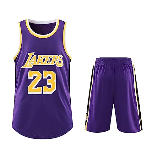 Laker Trikot Kinder Laker Jersey Laker Trikot Herren Laker Trikot Set Laker Tshirt Basketball Trikot Set Laker Trikot Kinder Basketball Trikot Herren 23 A von NHNKR