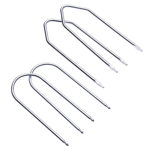 NHPY 4 Stück Autoradio Ausbauwerkzeug,Entriegelungsschlüssel Autoradio, Radio Ausbau Werkzeug, Autoradio Bügel Removal Instrument Schlüssel Din-Freigabetasten Kompatibel Mit Fiat (2Form) von NHPY