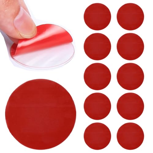12 Stück Doppelseitige Ersatz Klebepads kompatibel mit Needit Park Lite/ooon0 Parkscheibe, Hitzebeständig Starke Aufkleber Klebeband Parkuhr Klebepad Set für Windschutzscheibe von NHQZ