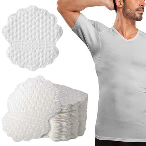NHQZ 80 Stück Achsel Schweißpads,Achselpads Damen und Herren Anti Schweiß Pads,Schweißpads Achseln,Schweißpads Achseln Damen,Unsichtbare Schweißpads von NHQZ