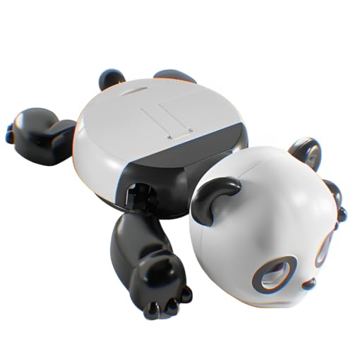 NHQZ Lustiger Panda Untersetzer,3D Panda Coaster,mit Wackelgesicht und lustigem Ausdruck,Anti-Stress Panda Untersetzer,für Gläser Tassen Becher Dekoration von NHQZ