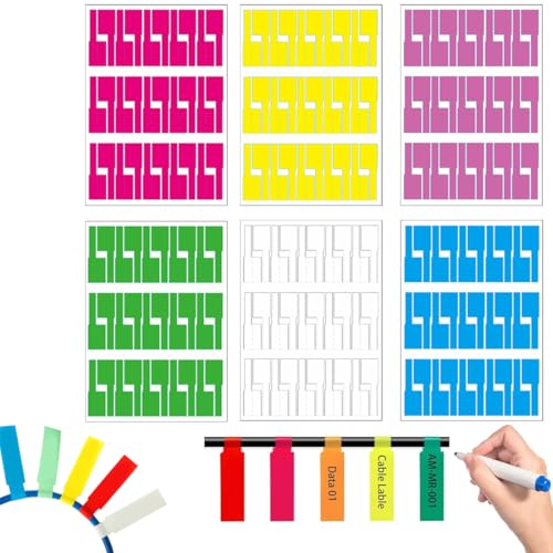 kabelbeschriftung kabel beschriftung kabeletiketten kabelmarkierung Selbstklebende Kabeletiketten, Wasserdichte Kabelkennzeichnung Sortiert 6 Farben 6 Blatt Labels Haltbar Kabel Aufkleber 180Pcs kabelbeschriftung kabel beschriftung kabeletiketten kabelmarkierung Selbstklebende Kabeletiketten, Wasserdichte Kabelkennzeichnung Sortiert 6 Farben 6 Blatt Labels Haltbar Kabel Aufkleber 180Pcs von NHQZ