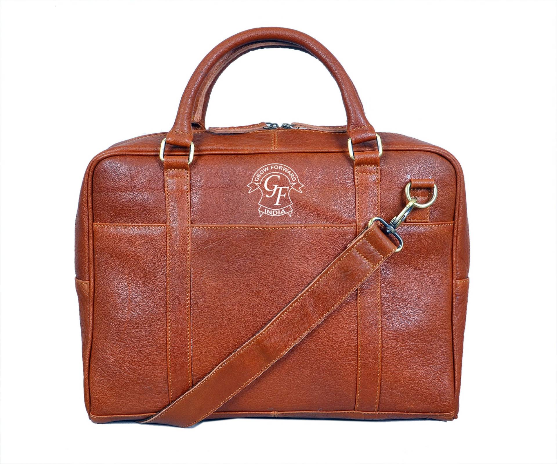 Handgemachte Büffel-Echtes Leder-Laptop-Tasche, Vintage Leder-Umhängetasche, Umhängetasche, Rustikale Tasche, Valentinsgeschenk Für Männer von NHSINTERNATIONAL