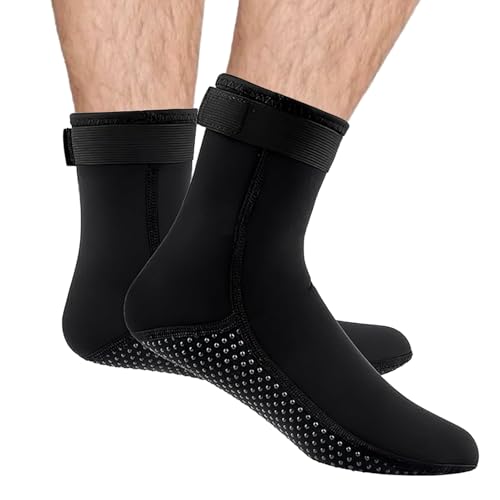 NHTJTHE Beachvolleyball Socken, Erwachsene Neoprensocken Strandsocken, Funktion mit elastischer Dicke zum Schutz der Füße,Wassersport Tauchsocken Neoprenschuhe Für Schnorcheln von NHTJTHE