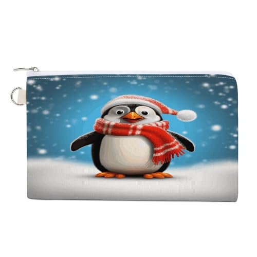 Geldbörse, Weihnachten, lustiger Pinguin-Druck, Münzgeldbörse, Segeltuch, Reißverschluss, kleine Kosmetiktasche, tragbare Kleingeldbörse, Stil, Einheitsgröße, modern, Stil:, Einheitsgröße, Modern Geldbörse, Weihnachten, lustiger Pinguin-Druck, Münzgeldbörse, Segeltuch, Reißverschluss, kleine Kosmetiktasche, tragbare Kleingeldbörse, Stil, Einheitsgröße, modern, Stil:, Einheitsgröße, Modern von NHYDSPQ