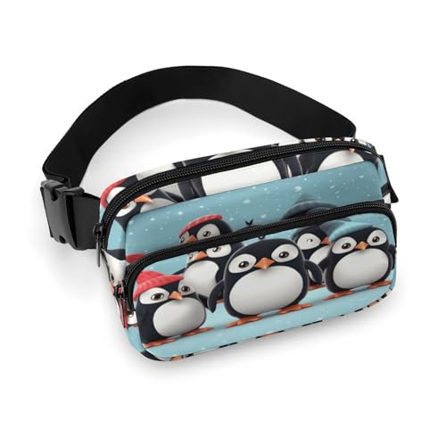 Gürteltasche, niedlicher Pinguin-Druck, modische Gürteltasche für Männer und Frauen, Gürteltasche mit verstellbarem Riemen, Stil, 20 x 13 cm, modern, Stil:, 20x13cm, Modern Gürteltasche, niedlicher Pinguin-Druck, modische Gürteltasche für Männer und Frauen, Gürteltasche mit verstellbarem Riemen, Stil, 20 x 13 cm, modern, Stil:, 20x13cm, Modern von NHYDSPQ