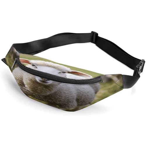 Hüfttasche, niedliches Schaf-Lamm-Druck, modische Gürteltasche für Herren und Damen, Gürteltasche mit verstellbarem Riemen, Stil: 33, 36 x 15 cm, modern, Style-33, 36*15cm, Modern von NHYDSPQ
