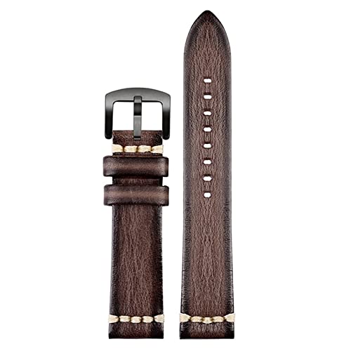 Handmade Genuine Leather Watch Strap 20mm 22mm24 For Citizen Omega For HUAWEI GT men's Watchband Brown blue green grey Handmade Genuine Leather Watch Strap 20mm 22mm24 For Citizen Omega For HUAWEI GT men's Watchband Brown blue green grey von NHYHEHMR