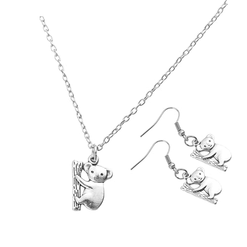 NHYHEHMR 1Set Form Halskette und Ohrring -Set Frauen Schmuck Zubehör Geburtstage Muttertag elegant und charmant Design Handwerkskunst NHYHEHMR 1Set Form Halskette und Ohrring -Set Frauen Schmuck Zubehör Geburtstage Muttertag elegant und charmant Design Handwerkskunst von NHYHEHMR