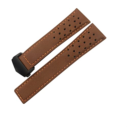 NHYHEHMR 21/22mm Calfskin Watch Band Suitable for MONACO Carrera AUTAVIA Aquaracer 300 Black Red F1 cowhide Strap NHYHEHMR 21/22mm Calfskin Watch Band Suitable for MONACO Carrera AUTAVIA Aquaracer 300 Black Red F1 cowhide Strap von NHYHEHMR