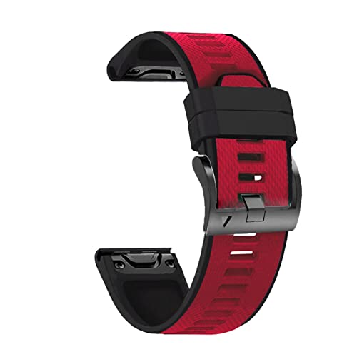 NHYHEHMR 26 22MM Silicone Quick Release Watchbands Straps For Fenix 6X 6 Pro Smart Watch Easyfit Wrist Band 5 5X Plus 3HR Bracelet von NHYHEHMR