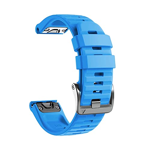 NHYHEHMR 26 22mm Quick Release Watch Straps For Fenix 6 6X Pro 5X 5 Plus 3HR S60 MK1 Forerunner 935 945 Easyfit Silicone wristband von NHYHEHMR