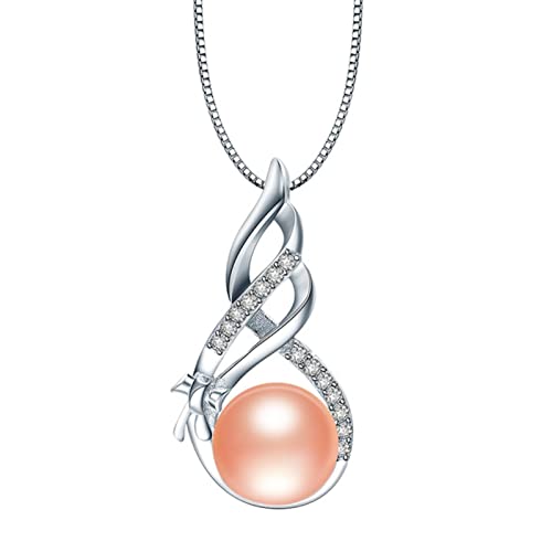 NHYHEHMR 925 Perlen Halskette Schmuck mit Zirkon Edelstein -Anhänger Accessoires für Frauen Hochzeit Brautparty Schmuck Geschenk NHYHEHMR 925 Perlen Halskette Schmuck mit Zirkon Edelstein -Anhänger Accessoires für Frauen Hochzeit Brautparty Schmuck Geschenk von NHYHEHMR