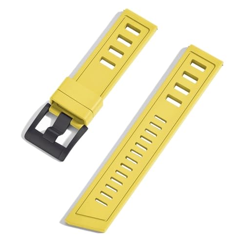 NHYHEHMR Fluororubber FKM 20mm 22mm Uhrengurt wasserdichtes Schnellfreisetzungswächter für jede Marke Tauchuhren von NHYHEHMR