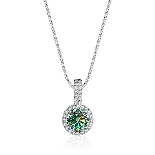 NHYHEHMR Kragen Halsketten d 1 CT -Farbe für Frauen, Halsketten mit Anhänger Diamond gelb/blau/rosa, Sterling 925 Silberketten für Frauen, Mutter mit Zertifikat NHYHEHMR Kragen Halsketten d 1 CT -Farbe für Frauen, Halsketten mit Anhänger Diamond gelb/blau/rosa, Sterling 925 Silberketten für Frauen, Mutter mit Zertifikat von NHYHEHMR