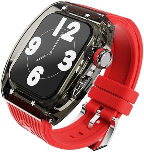 NHYHEHMR Luxus Transparent Watch Hülle Gummiband von NHYHEHMR