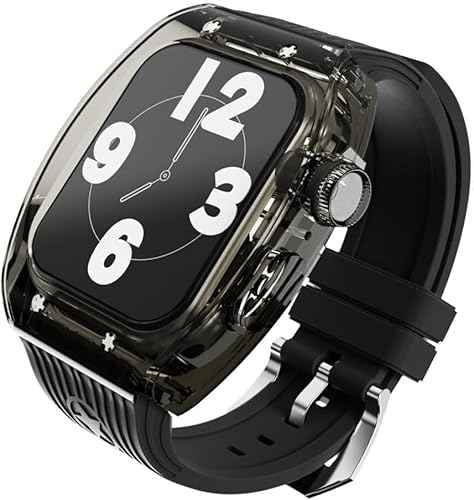 NHYHEHMR Luxus Transparent Watch Hülle Gummiband von NHYHEHMR