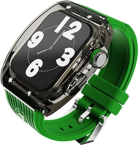 NHYHEHMR Luxus Transparent Watch Hülle Gummiband von NHYHEHMR