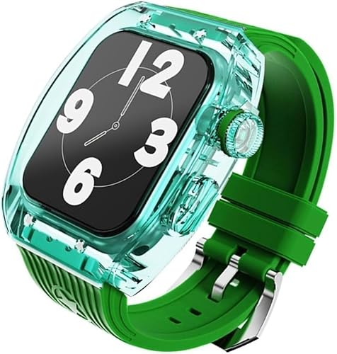 NHYHEHMR Luxus Transparent Watch Hülle Gummiband von NHYHEHMR