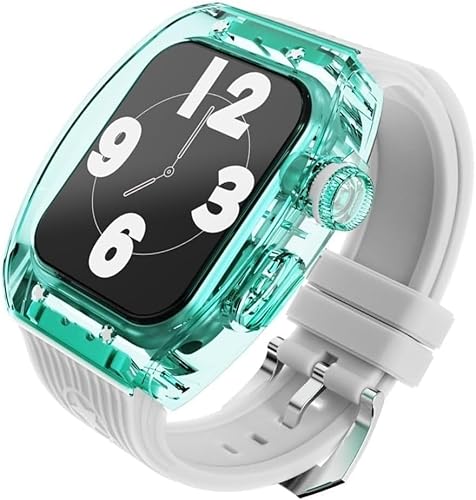 NHYHEHMR Luxus Transparent Watch Hülle Gummiband von NHYHEHMR