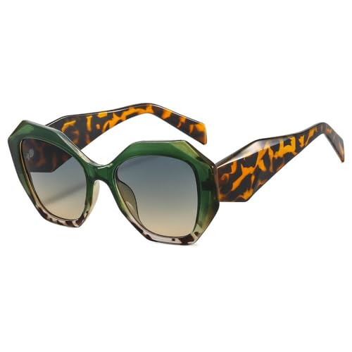 NHYHEHMR Neue 2025 übergroße quadratische Sonnenbrille für Frauen Vintage Brille Sonnenbrille Männer Schattierungen männliche Frau UV400 NHYHEHMR Neue 2025 übergroße quadratische Sonnenbrille für Frauen Vintage Brille Sonnenbrille Männer Schattierungen männliche Frau UV400 von NHYHEHMR