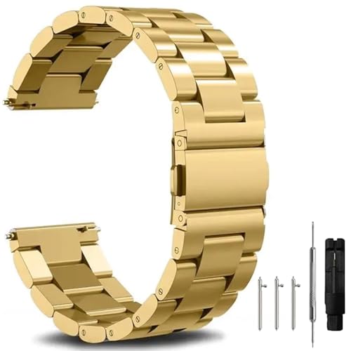 NHYHEHMR Schnellveröffentlichung Edelstahl Uhr Watch Band Metal Matt gebürstete Uhrengurt 18mm 20mm 22mm Smartwatch Ersatzband Männer Frauen Frauen NHYHEHMR Schnellveröffentlichung Edelstahl Uhr Watch Band Metal Matt gebürstete Uhrengurt 18mm 20mm 22mm Smartwatch Ersatzband Männer Frauen Frauen von NHYHEHMR